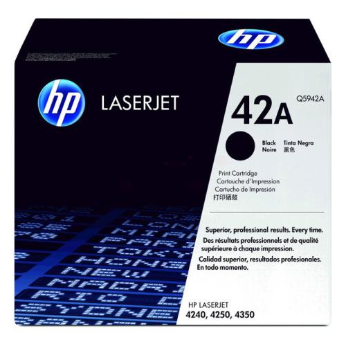 HP Toner svart (Q5942A / 42A)