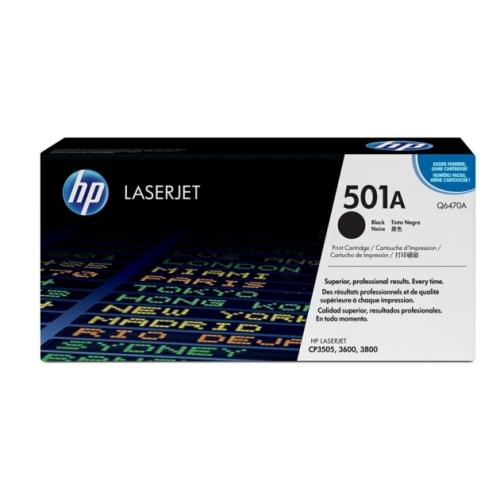 HP Toner svart (Q6470A / 501A)