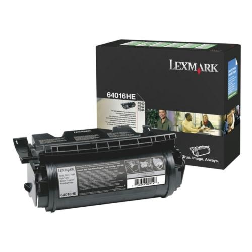 Lexmark Toner svart (64016HE / 0064016HE) (Return, høy kapasitet)