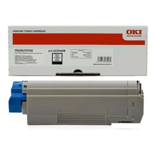 Oki Toner svart (43324408 /)