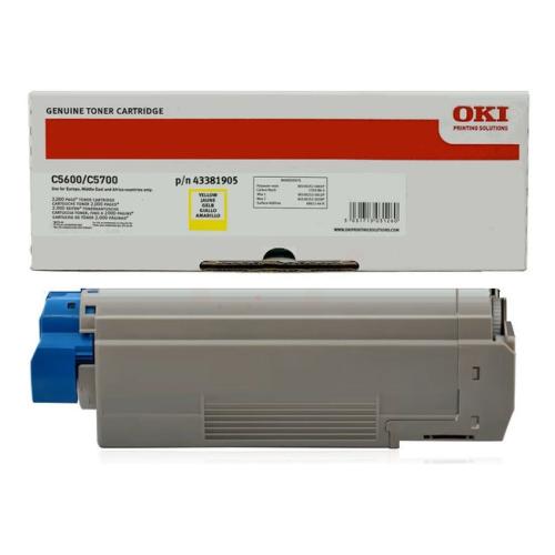 Oki Toner gul (43381905)