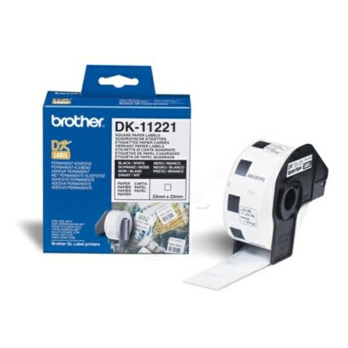 Brother Etikett hvit (DK11221)