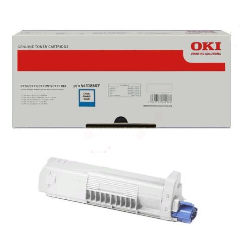 Oki Toner cyan (44318607)