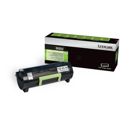 Lexmark Toner svart (50F2U00 / 502U) (Return, høy kapasitet)