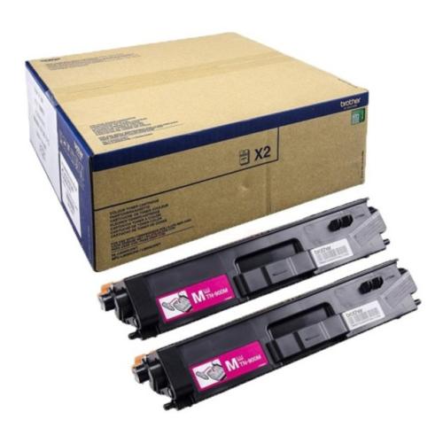 Brother Toner magenta (TN900MTWIN) (Dobbelpakke)