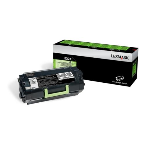 Lexmark Toner svart (52D2X0E / 522X) (Return, høy kapasitet)