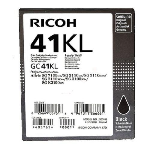 Ricoh Blekkpatron svart (405765 / GC41KL)