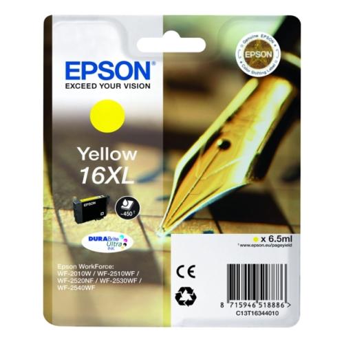 Epson Blekkpatron gul (C13T16344010 / 16XL) (høy kapasitet)