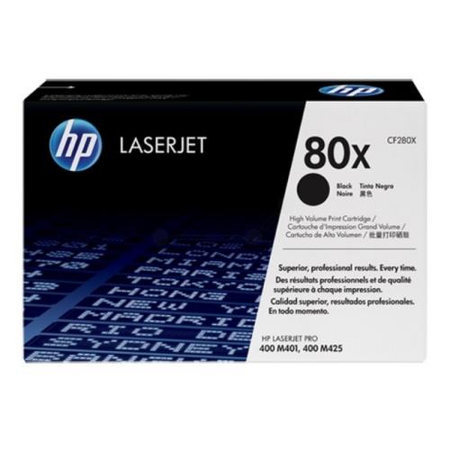 HP Toner svart (CF280X / 80X) (høy kapasitet)