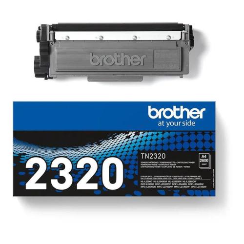 Brother Toner svart (TN2320) (høy kapasitet)