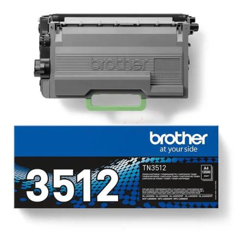 Brother Toner svart (TN3512) (høy kapasitet)