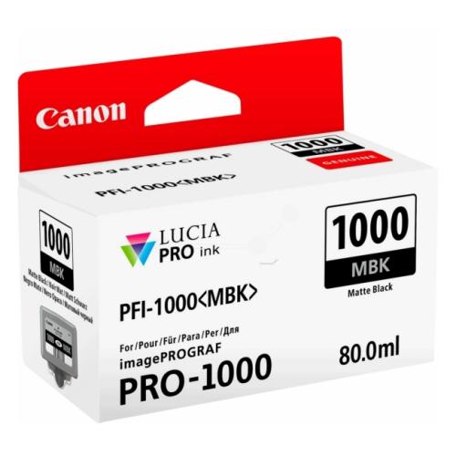 Canon Blekkpatron svart matt (0545C001 / PFI1000MBK)