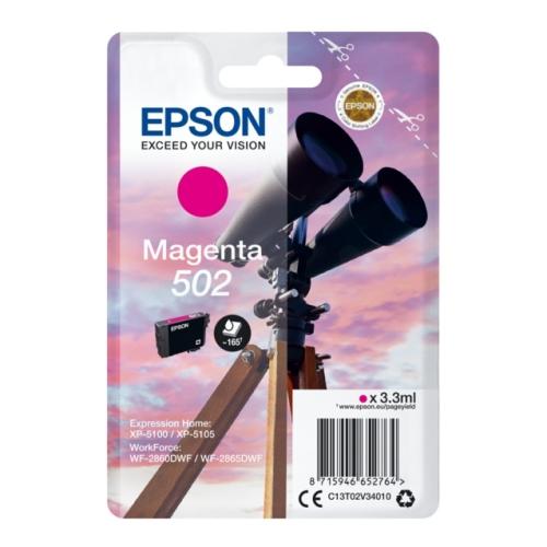 Epson Blekkpatron magenta (C13T02V34010 / 502)