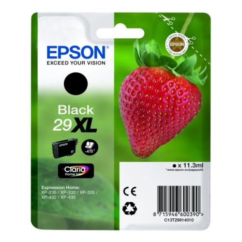 Epson Blekkpatron svart (C13T29914012 / 29XL) (høy kapasitet)