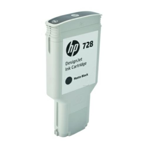 HP Blekkpatron svart matt (F9J68A / 728)