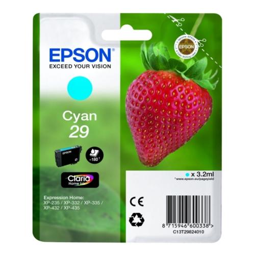 Epson Blekkpatron cyan (C13T29824012 / 29)