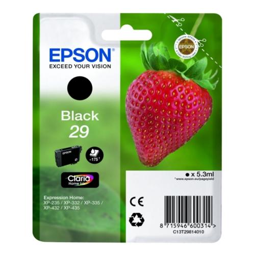 Epson Blekkpatron svart (C13T29814012 / 29)