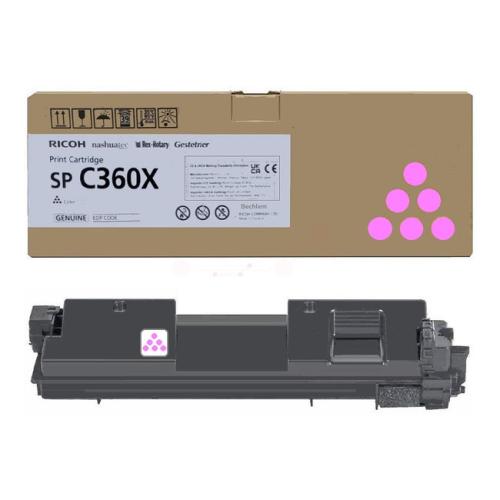 Ricoh Toner magenta (408252 / SPC360X) (høy kapasitet)