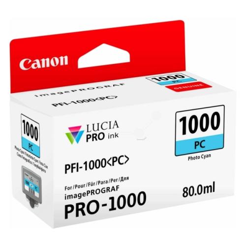 Canon Blekkpatron cyan foto (0550C001 / PFI1000PC)