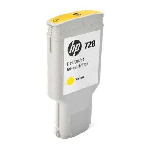 HP Blekkpatron gul (F9K15A / 728)