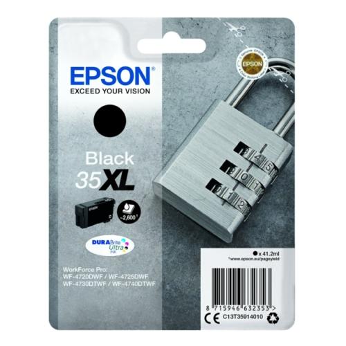 Epson Blekkpatron svart (C13T35914010 / 35XL) (høy kapasitet)