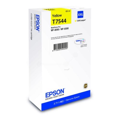 Epson Blekkpatron gul (C13T754440 / T7544) (høy kapasitet)