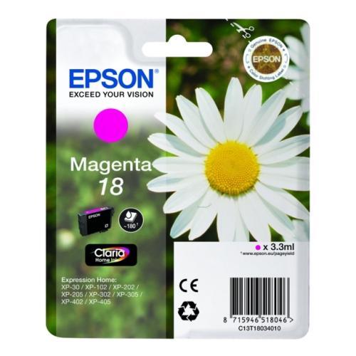 Epson Blekkpatron magenta (C13T18034012 / 18)