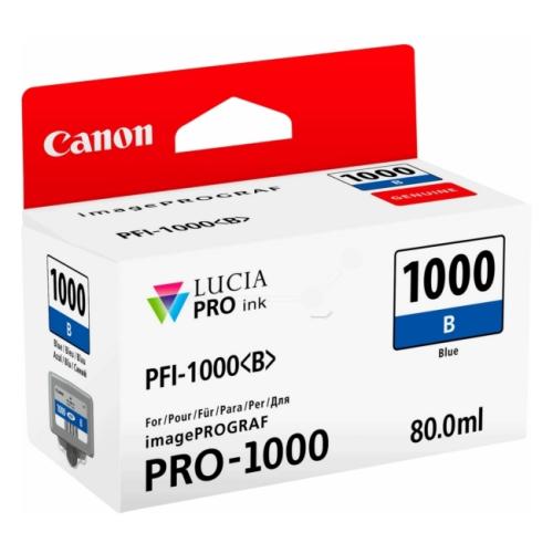 Canon Blekkpatron blå (0555C001 / PFI1000B)