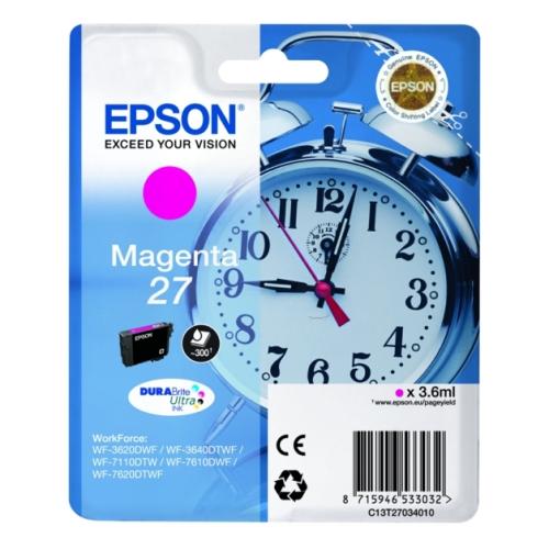 Epson Blekkpatron magenta (C13T27034012 / 27)