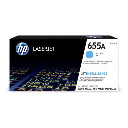 HP Toner cyan (CF451A / 655A)