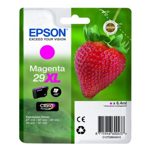 Epson Blekkpatron magenta (C13T29934012 / 29XL) (høy kapasitet)