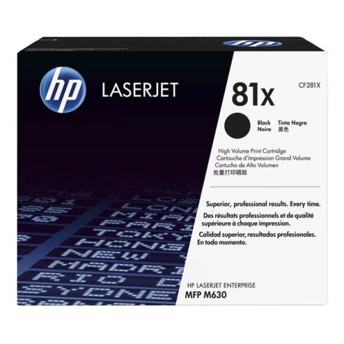 HP Toner svart (CF281X / 81X) (høy kapasitet)