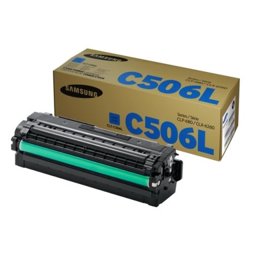 HP Toner cyan (CLTC506LELS / SU038A / C506L)