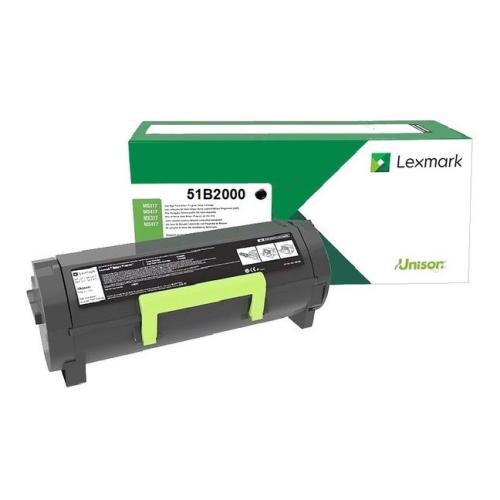 Lexmark Toner svart (51B2000 / 051B2000) (Return)