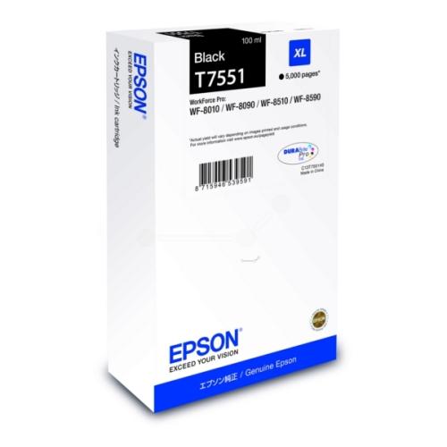 Epson Blekkpatron svart (C13T755140 / T7551)