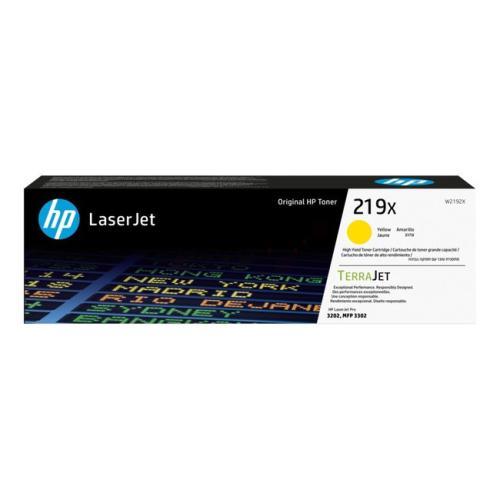 HP Toner gul (W2192X / 219X) (høy kapasitet)