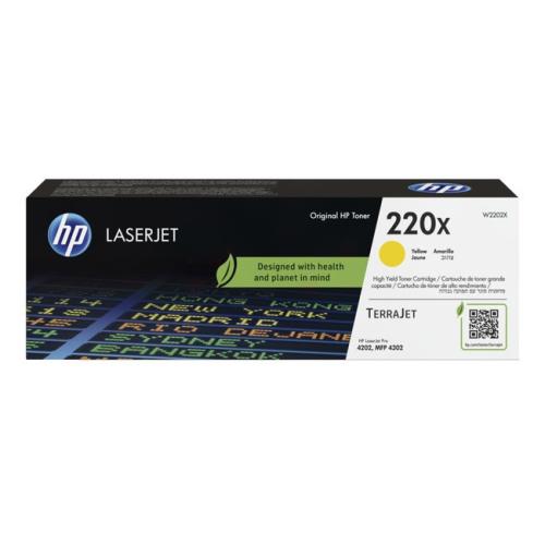 HP Toner gul (W2202X / 220X) (høy kapasitet)