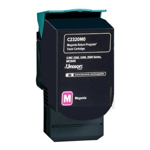 Lexmark Toner magenta (C242XM0 / 0C242XM0) (Return, høy kapasitet)