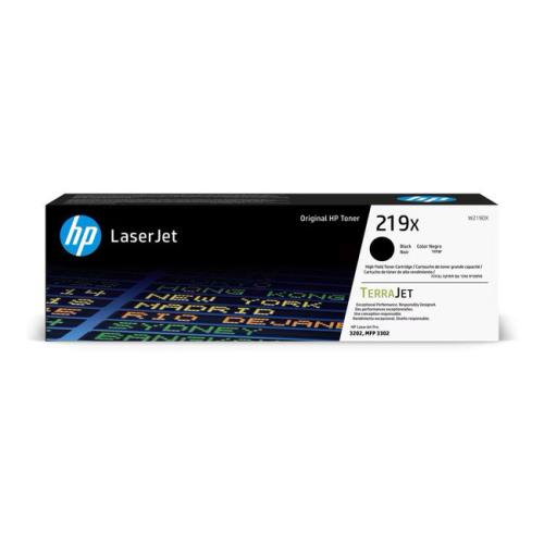 HP Toner svart (W2190X / 219X) (høy kapasitet)