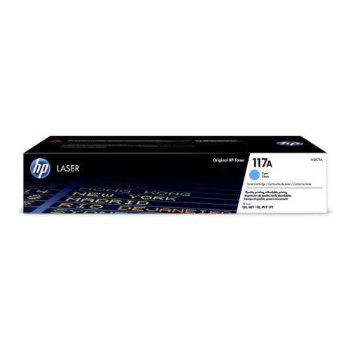 HP Toner cyan (W2071A / 117A)