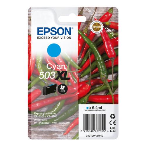 Epson Blekkpatron cyan (C13T09R24010 / 503XL) (høy kapasitet)