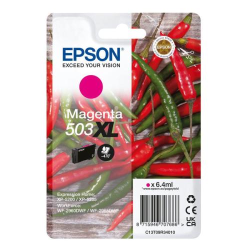 Epson Blekkpatron magenta (C13T09R34010 / 503XL) (høy kapasitet)