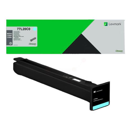 Lexmark Toner cyan (77L20C0 / 077L20C0) (Return)