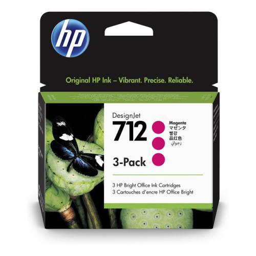 HP Blekkpatron magenta (3ED78A / 712) (multipack)