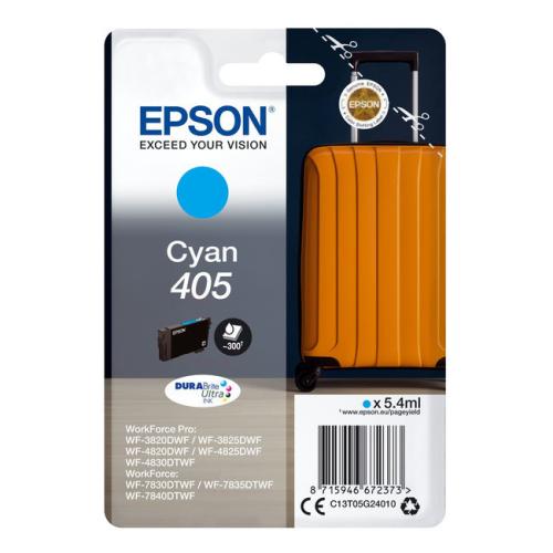 Epson Blekkpatron cyan (C13T05G24010 / 405)