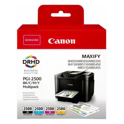 Canon Blekkpatron svart / cyan / magenta / gul (9290B006 / PGI2500BKCMY) (multipack)