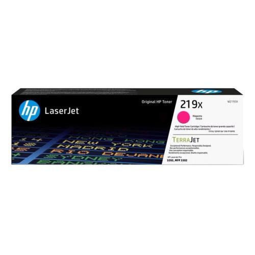 HP Toner magenta (W2193X / 219X) (høy kapasitet)