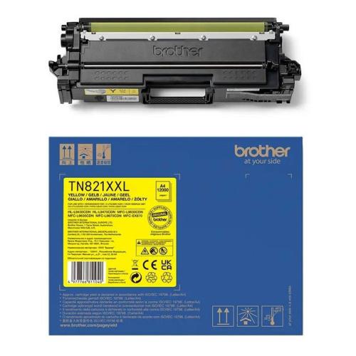 Brother Toner gul (TN821XXLY /) (høy kapasitet)