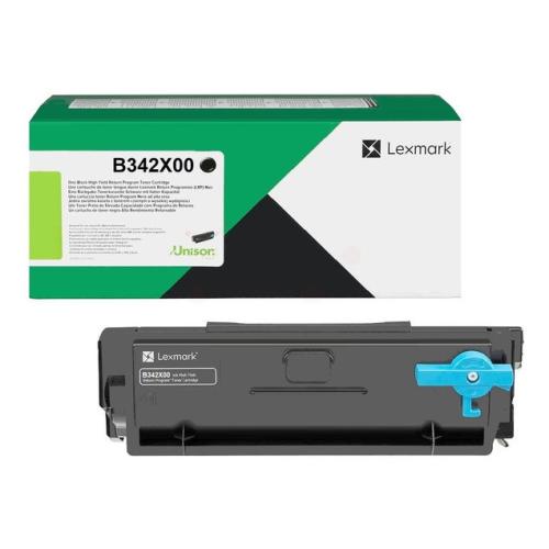 Lexmark Toner svart (B342X00 / 0B342X00) (Return, høy kapasitet)