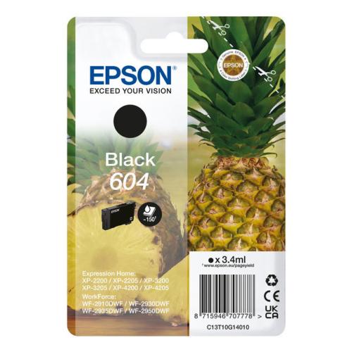 Epson Blekkpatron svart (C13T10G14010 / 604)